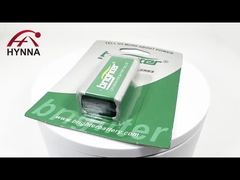 single-use alkaline battery 9 volt Alkaline batteries 9V 6LR61 1-blister card OEM logo battery